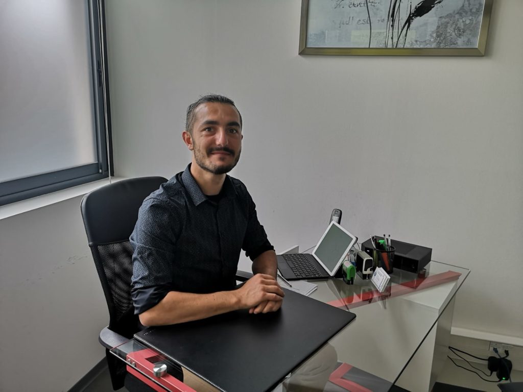 Samuel Cardonnel au cabinet de Chiro